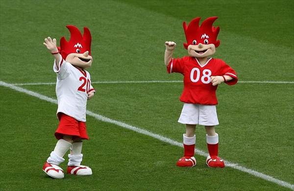euro 2008 mascots