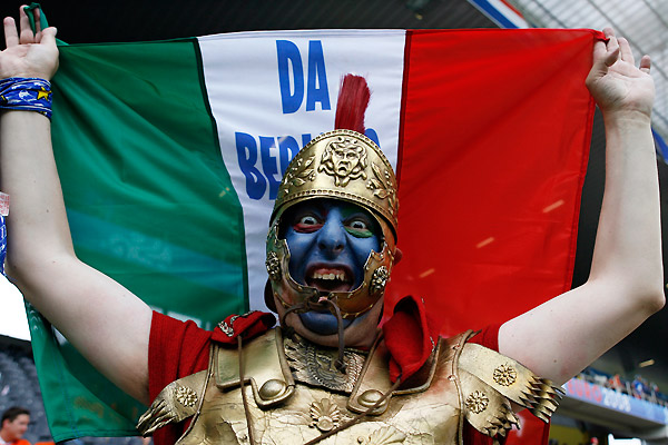 итальянские болельщики