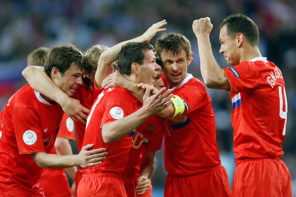 Евро-2008: Россия победила сборную Греции (счет 1:0)