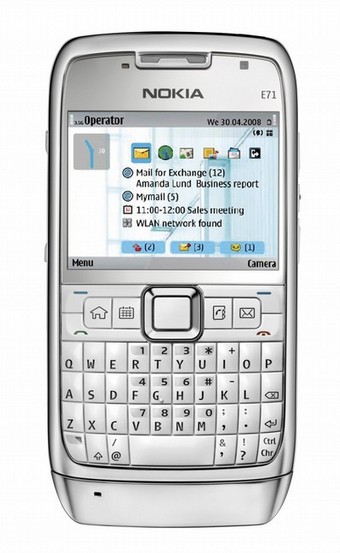 nokia e71 e-series mobile phone