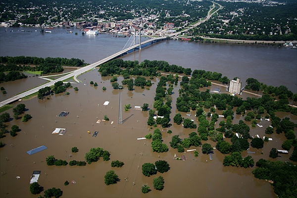floods middle west usa