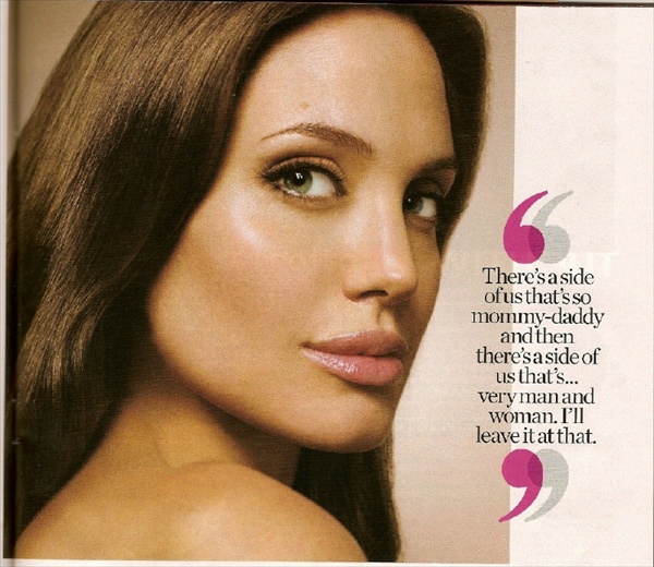 Angelina Jolie Entertainment Weekly (EW) 2008 June