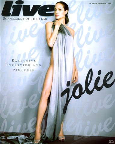 Angelina Jolie - Live Magazine June 2008 cover