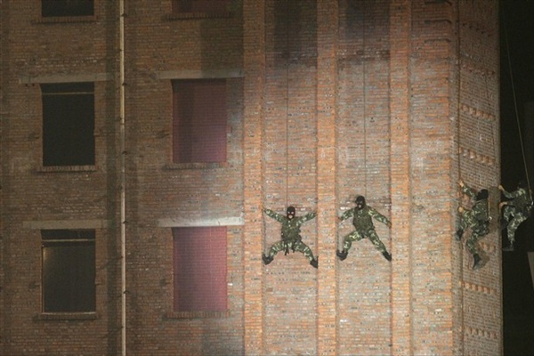 SWAT team training