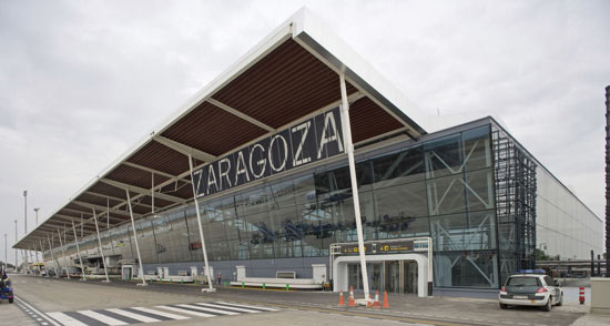 Аэропорт в Сарагосе, Испания