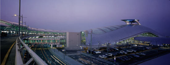 Международный аэропорт и транспортный центр в Инчхон, Южная Корея