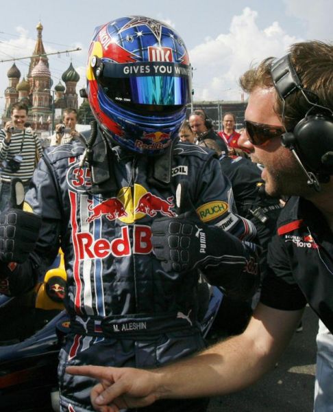 Михаил Алешин Red Bull Racing