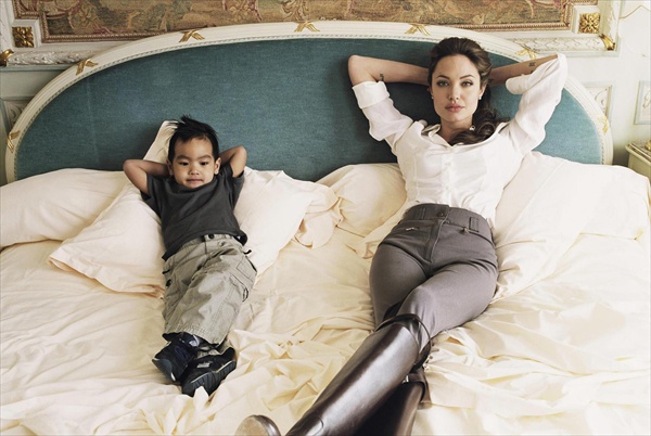 Angelina Jolie Photoshoot by Annie Leibovitz