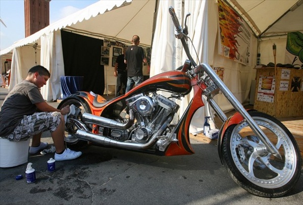 празднование 105-летия американской компании Harley Davidson