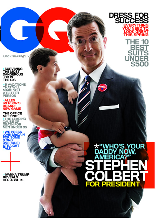 Stephen Colbert - GQ Magazine cover