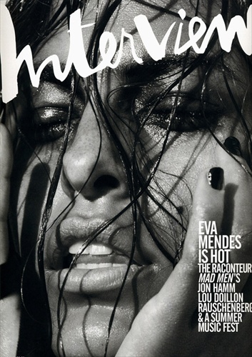 Eva Mendes - Interview Magazine August 2008 cover