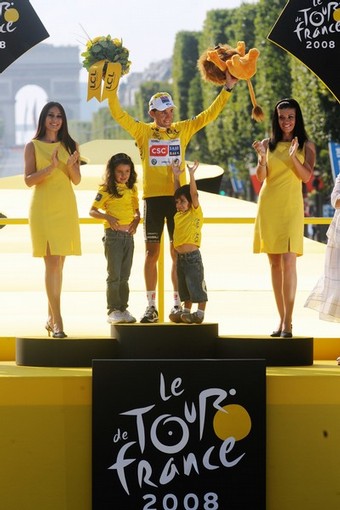 Carlos Sastre is the winner of Tour de France 2008