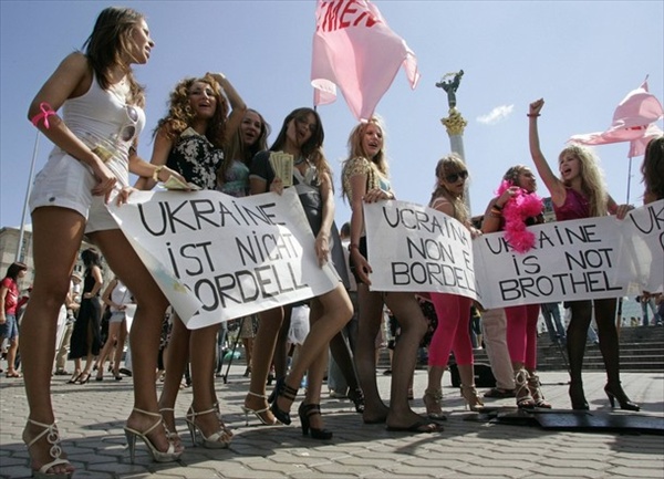 ukraine says no to prostitution