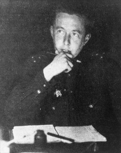 молодой Александр Солженицын 1944 год