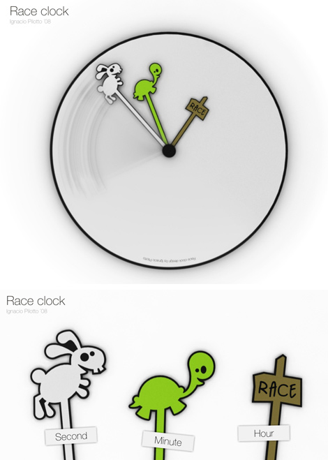 Часы Race Clock и другие проекты Игнасио Пилотто