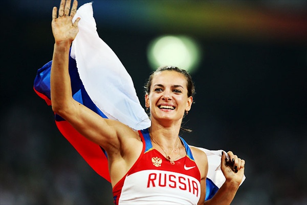 Елена Исинбаева установила мировой рекорд 5м 5см