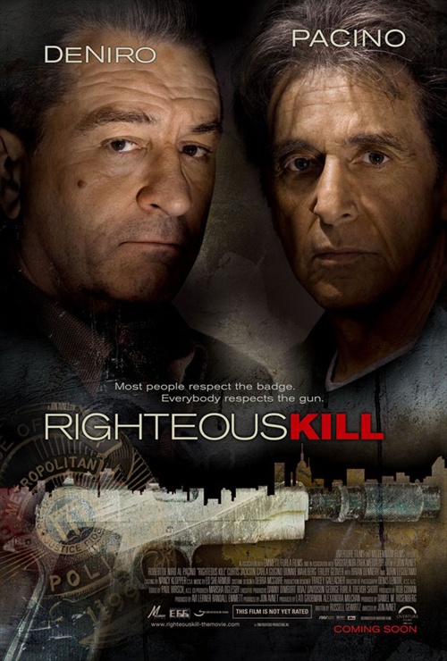 Righteous Kill, Al Pacino and Robert De Niro