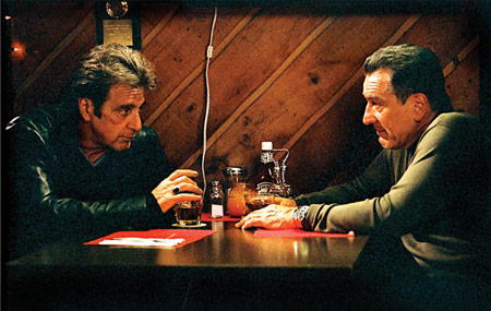 Al Pacino and Robert De Niro in Righteous Kill