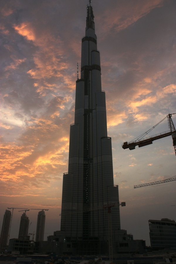 Строительство самого высокого здания в мире 