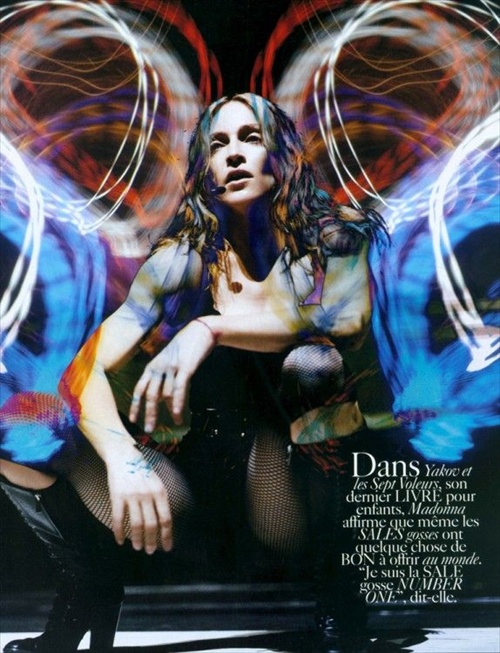 Мадонна, фотограф Стивен Кляйн, для французского издания Vogue 2004