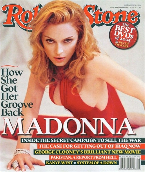 Madonna by Steven Klein for Rolling Stone - How Madonna Hot her Groove Back
