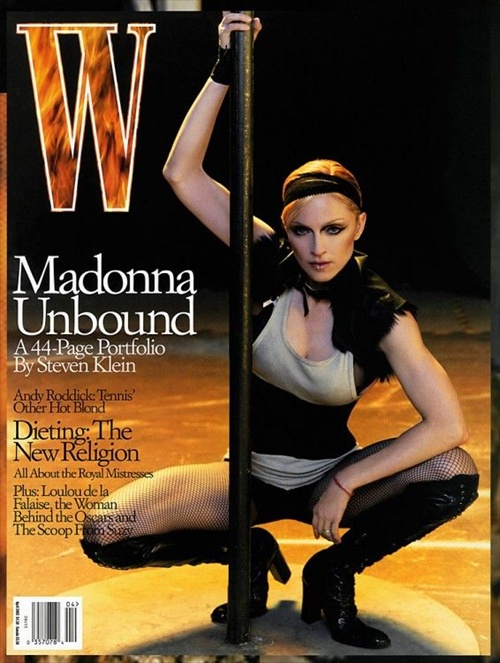 Madonna, editorial Madonna Unbound, photo by Steven Klein, W Magazine 2002