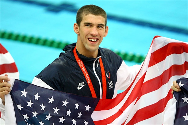 Американский пловец Майкл Фелпс завоевал 8 золотых медалей на Олимпиаде 2008
