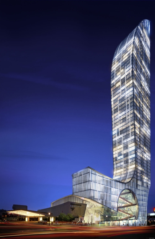 L-tower by studio daniel liebeskind