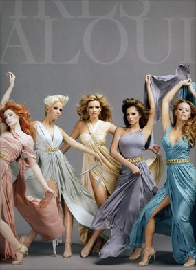 девичья группа Girls Aloud, календарь 2009