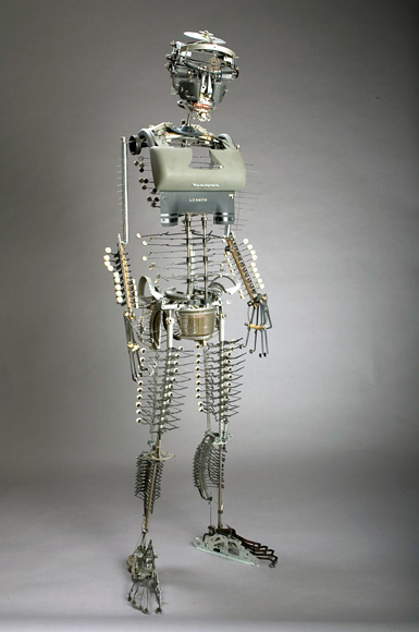 Typewriters Morph Into Creepy Sci-Fi Creatures