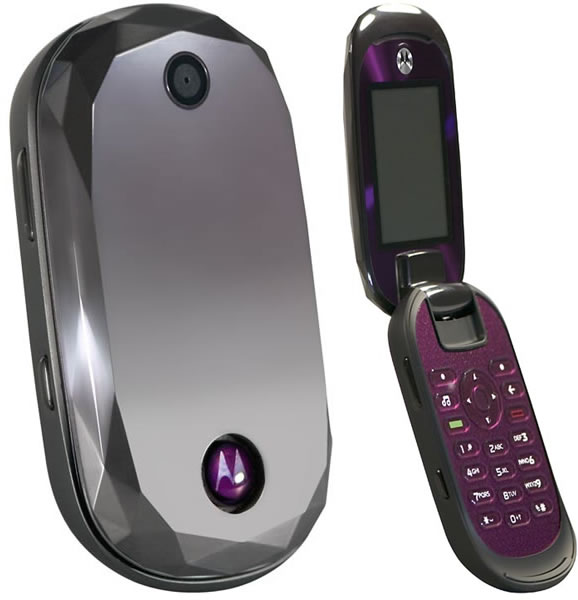 драгоценный женский телефон от Motorola