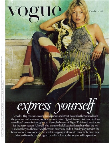 Кейт Мосс (Kate Moss) журнал Vogue Великобритания