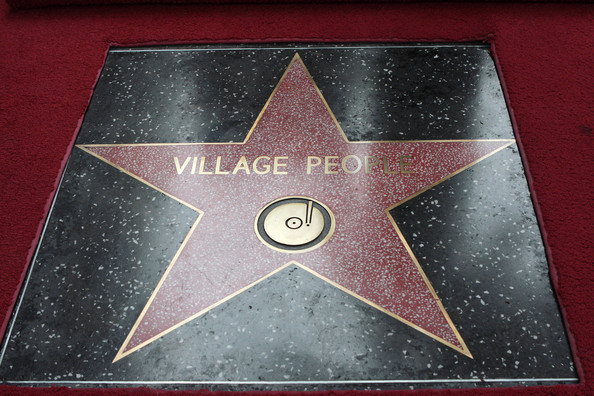 Village People Is Honored With A Star On The Hollywood Walk Of Fame