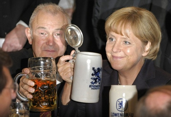 Angela Merkel Oktoberfest