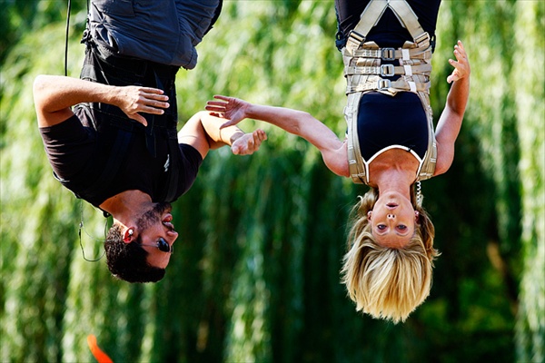 David Blaine and Kelly Ripa