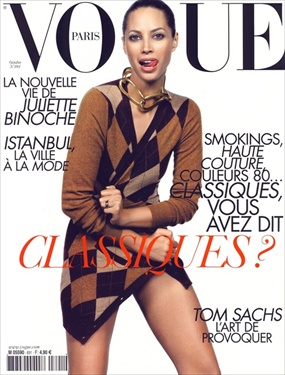 Christy Turlington - Vogue Paris October 2008