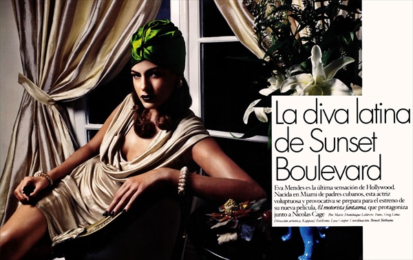 Eva Mendes - Greg Lotus Photoshoot