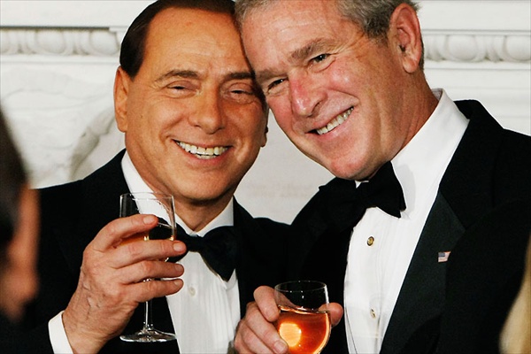 Silvio Berlusconi visits USA