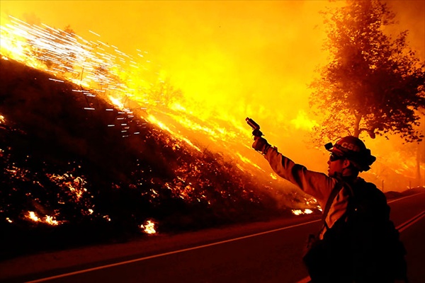 Калифорнию охватили пожары