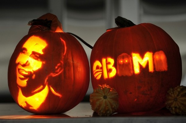 Barack Obama pumpkins
