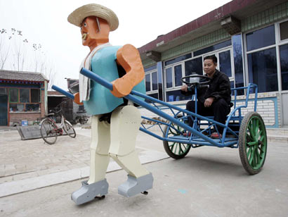 Робот-рикша китайского Кулибина