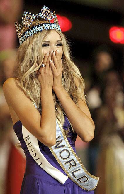 Kseinya Sukhinova - Miss World 2008