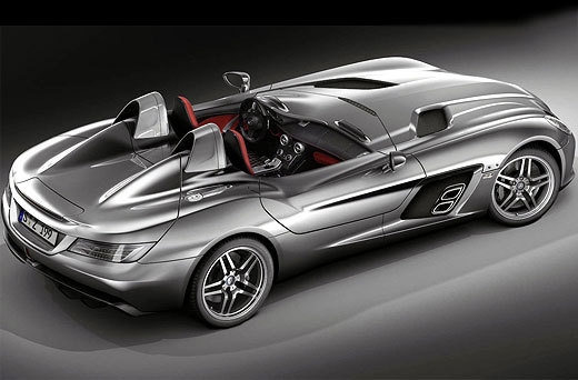 Шикарный Mercedes-Benz McLaren SLR Sterling Moss