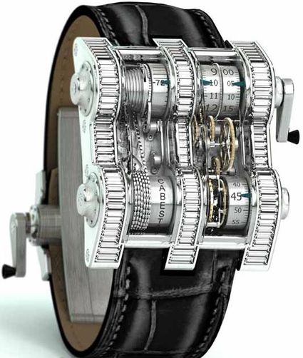 Cabestan Winch Tourbillion Vertical