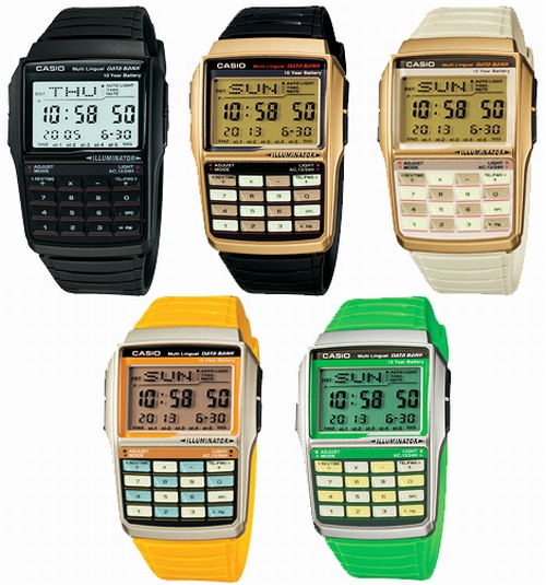 обновленная версия классической модели часов Casio 