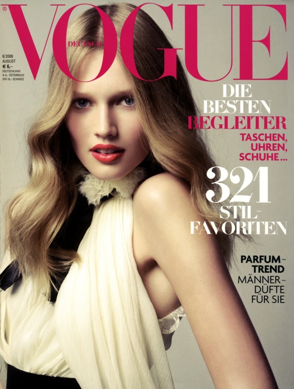 Тони Гарн в журнале Vogue Германия Декабрь 2008
