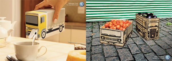 Реклама грузовиков Volkswagen