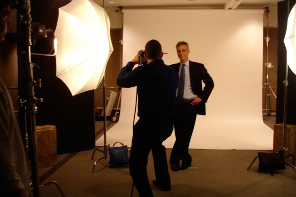 Backstage-кадры c фотосессии Люди Обамы