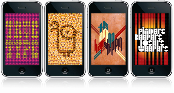 дизайнерские обои для iPhone и iPod Touch
