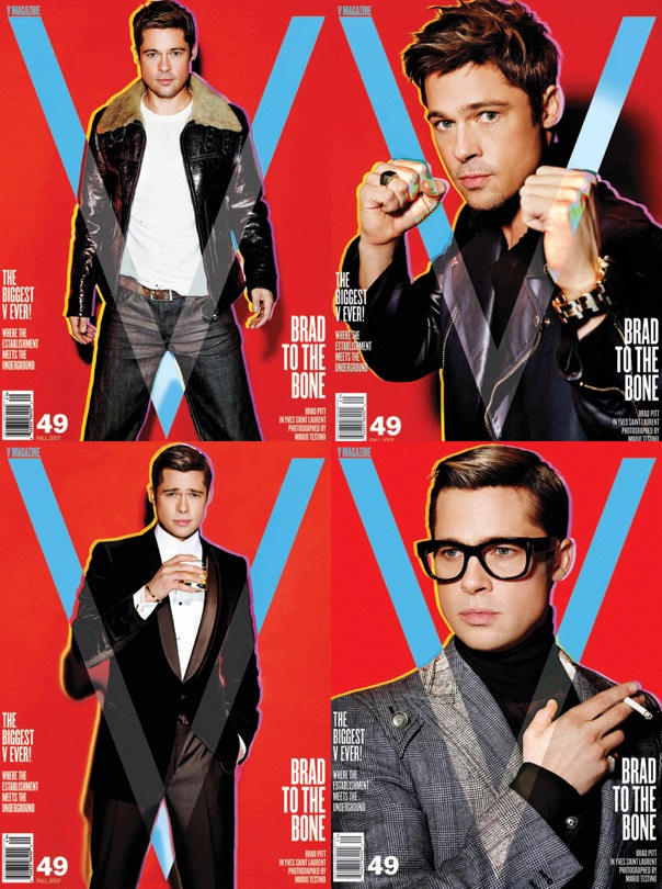 Brad Pitt - V Magazine Fall 2007